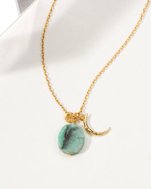 Celestial Being Necklace- Emerald
