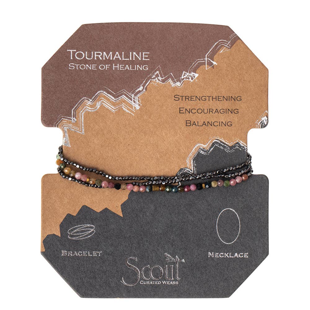 Delicate Stone Bracelet: Tourmaline/Stone of Healing