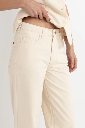 Beyond Relaxed Leg Pant - Cream