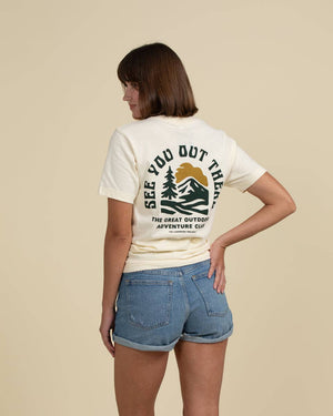 See You Out There Unisex Short Sleeve Tee