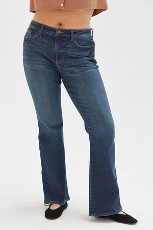 Windsor Flare High Rise Jean - Dark Aged Vintage