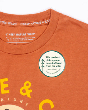 Nature and Chill Unisex Tee - Redwood