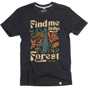 Find Me in the Forest Tee - Navy