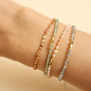 Good Vibes Chakra Crystal Gemstone Adjustable Bracelets