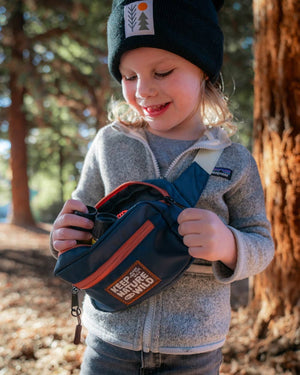 KNW Kids Fanny Pack - Moss/Clay
