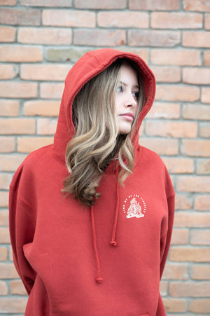 Fireside Unisex Hoodie - Paprika