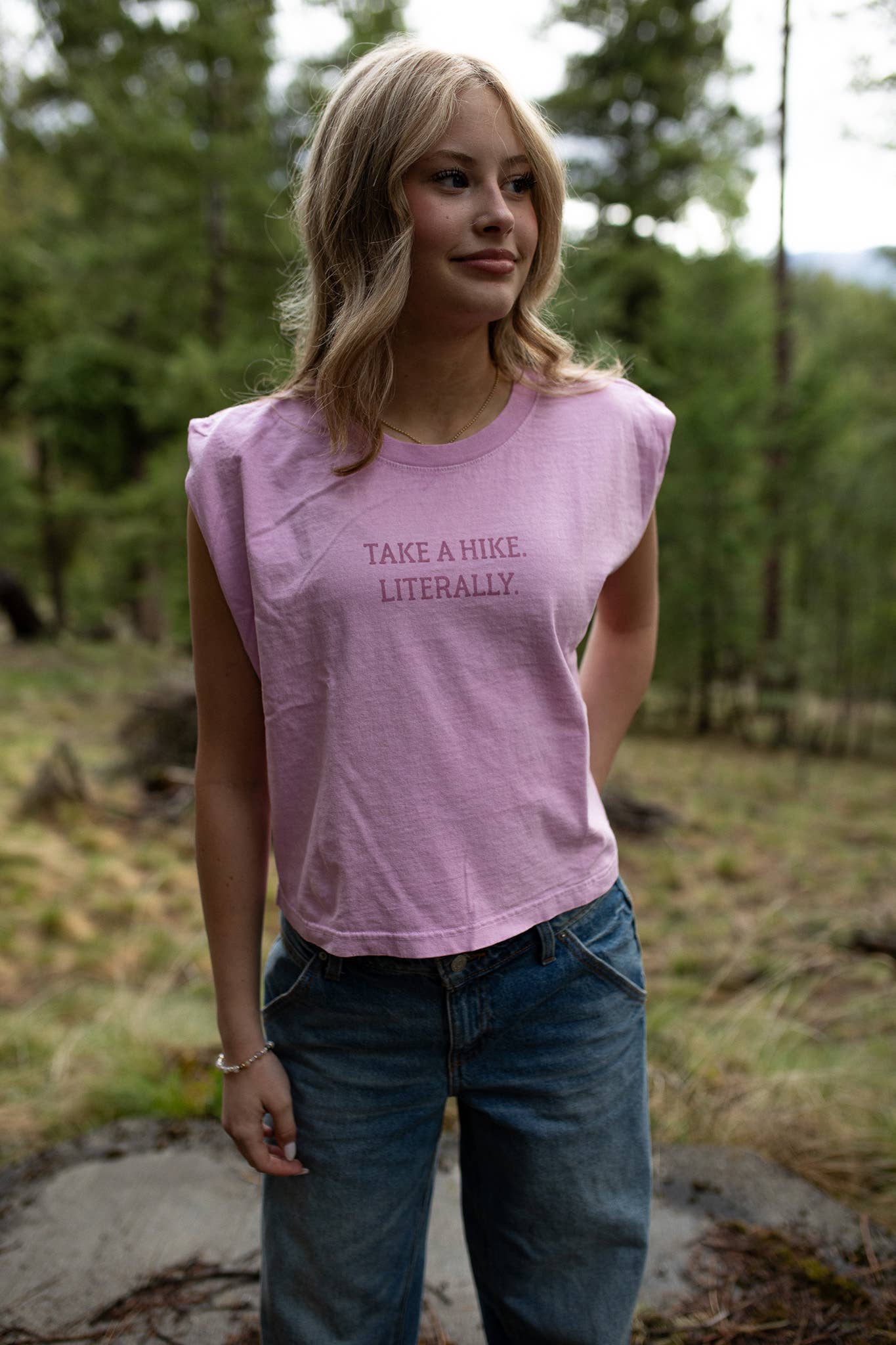 Take A Hike. Literally. Muscle Tee