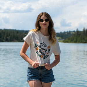 Rooted in the Wild Tee - Vintage White