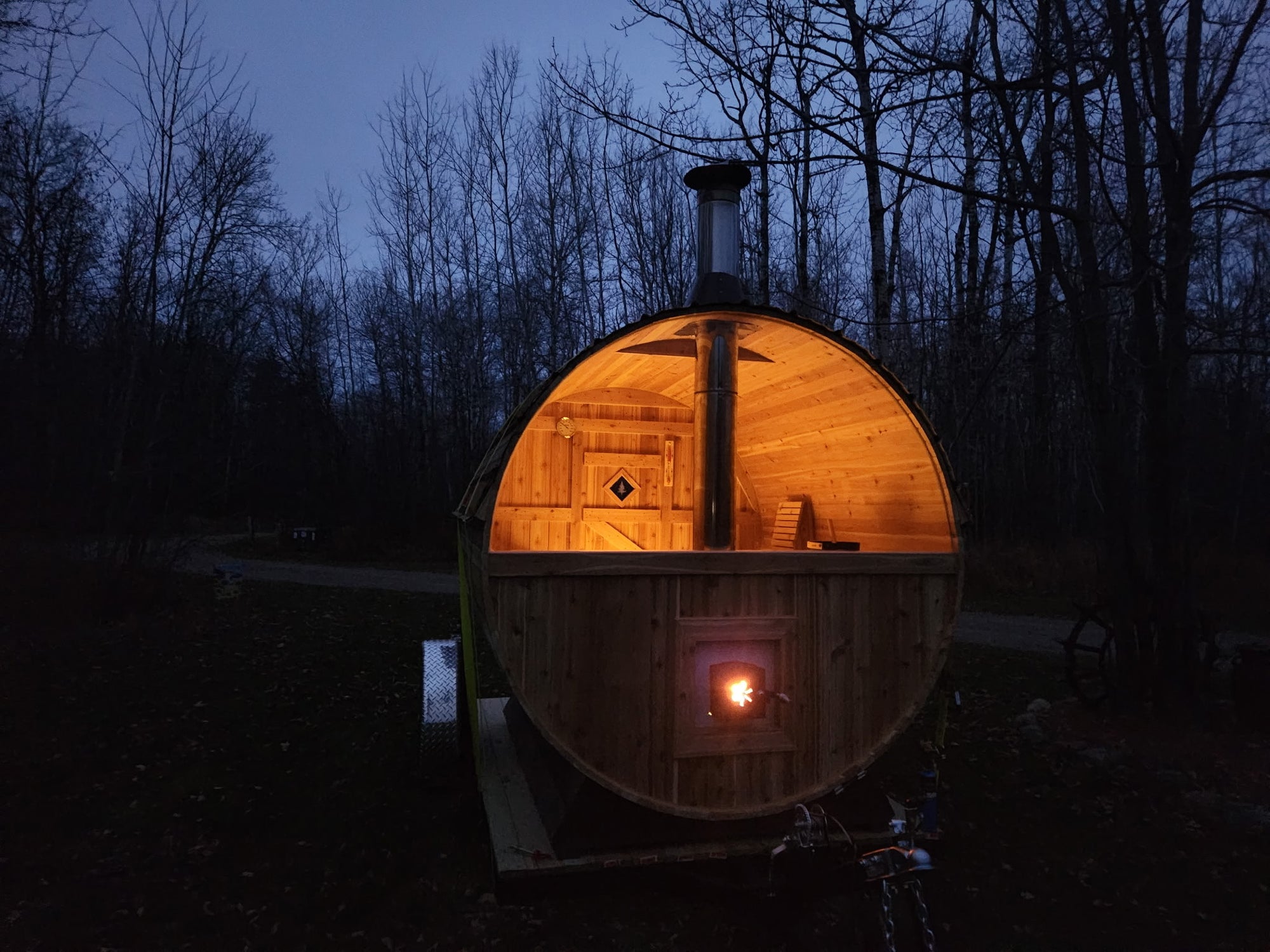 Winter Solstice Sunset Sauna 4:30pm-5:00pm Session