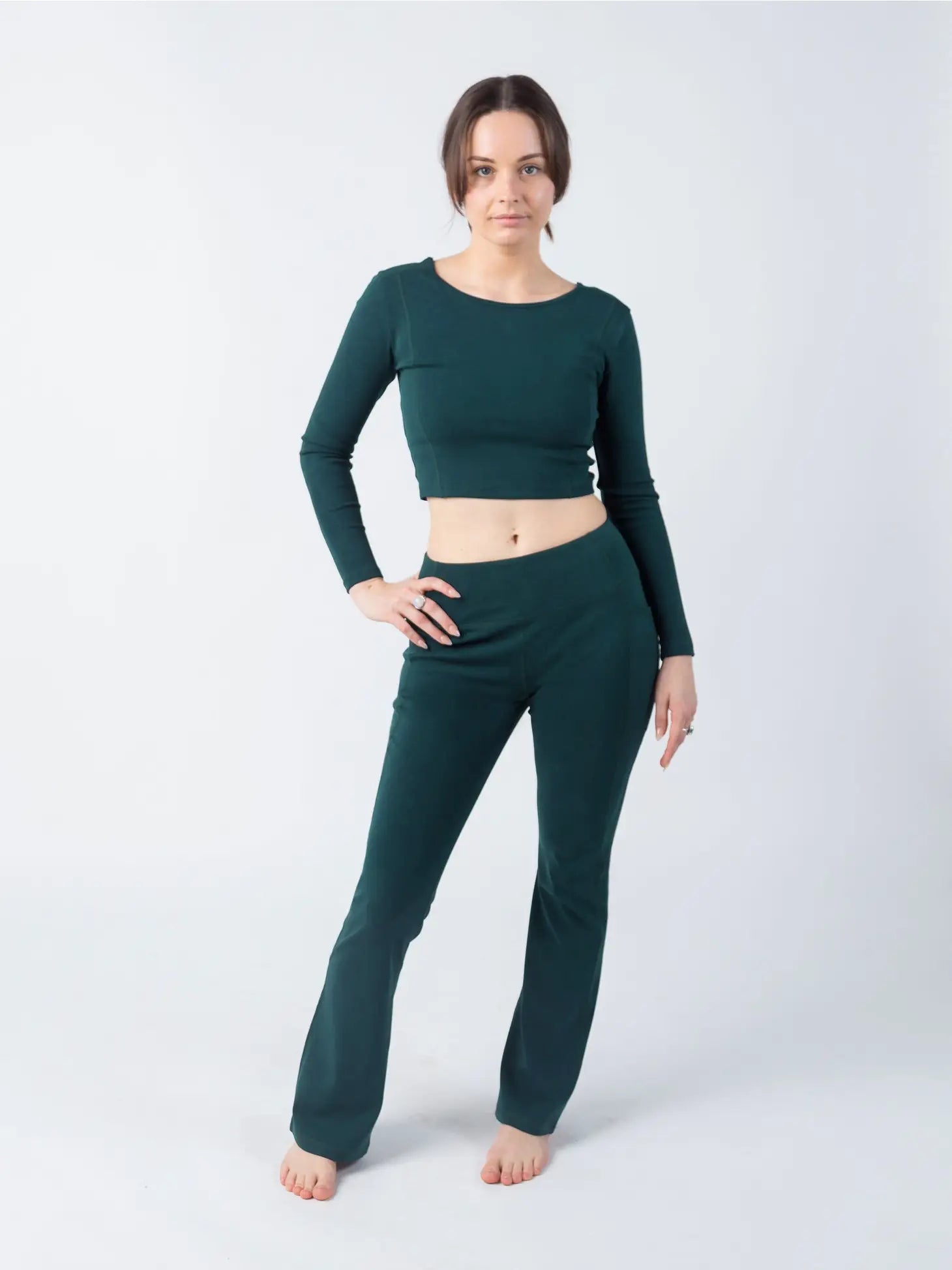 PlantTec™ Flare Leggings - Monstera