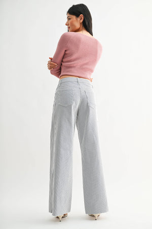 The Side Stripe Wide Leg Jean