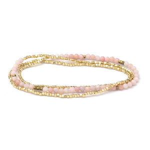 Delicate Stone Bracelet: Pink Opal/Stone of Renewal
