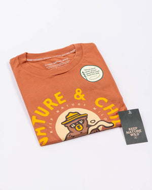 Nature and Chill Unisex Tee - Redwood