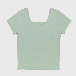 PlantTec™ Reversible Short Sleeve Tee - Sage