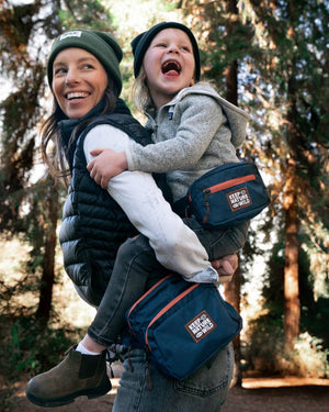 KNW Kids Fanny Pack - Navy/Clay