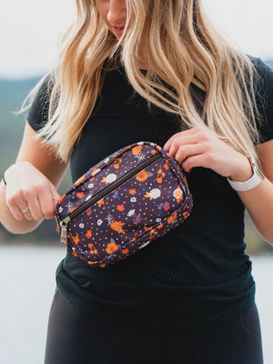 Belt Bag - Plum Floral