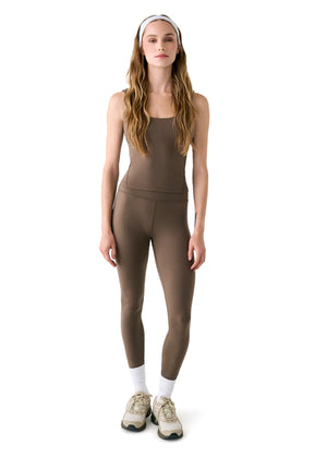 Serene 7/8 Ankle Leggings - Mocha