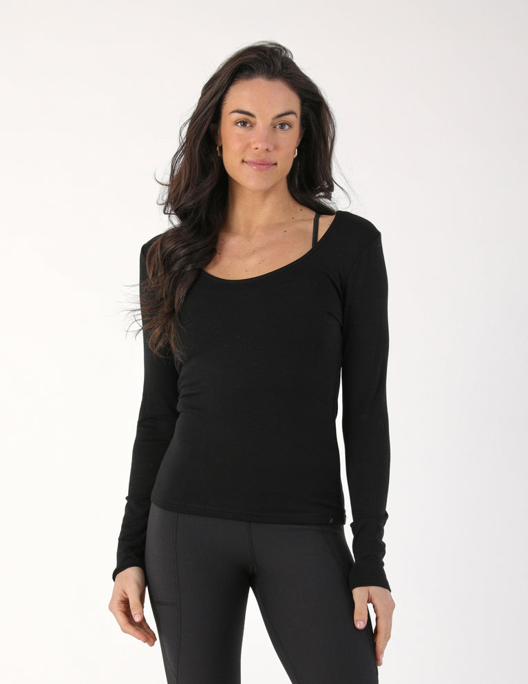 Aubrey Long Sleeve: Black