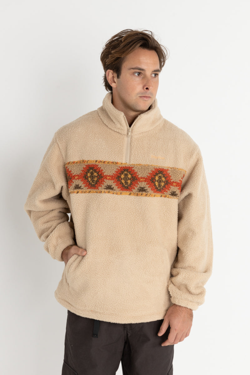 Dusty Quarter Zip - Natural