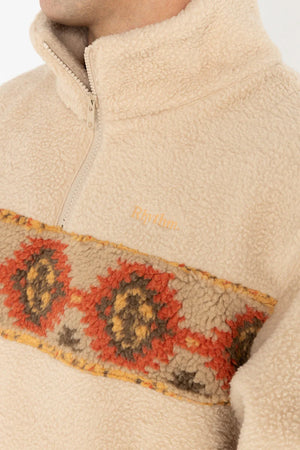 Dusty Quarter Zip - Natural
