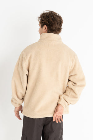 Dusty Quarter Zip - Natural
