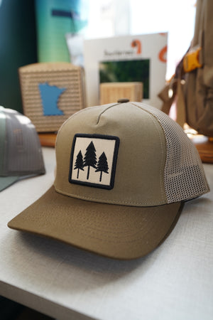 Three Tree Tri Tone Trucker- Trout