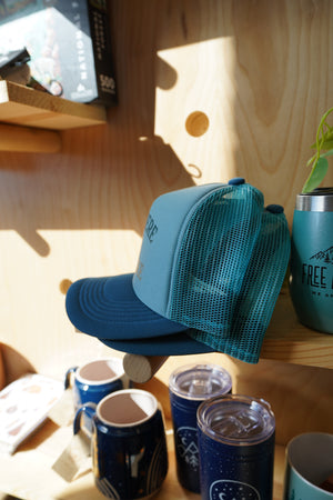 Just Here For The Lake Foam Trucker