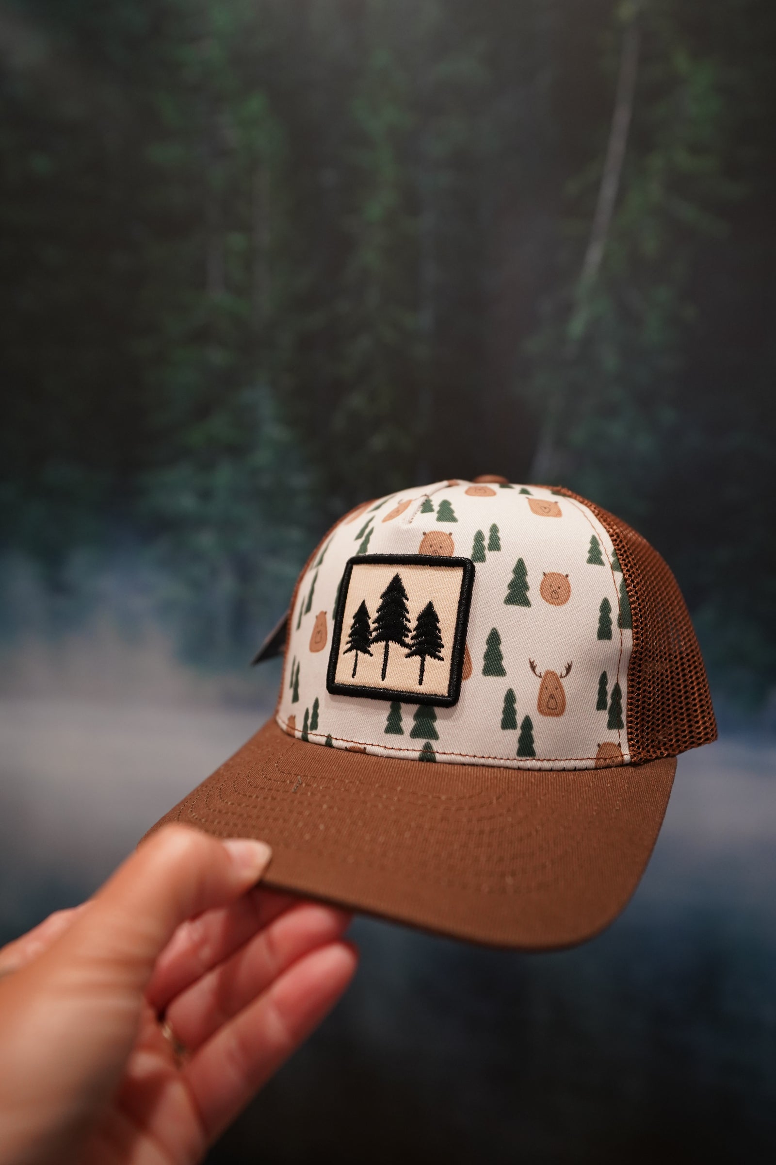 Woodland Bear Kids Trucker