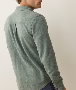 Pacifica Stretch Twill Overshirt - Olive