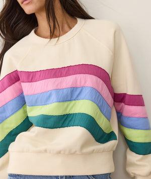 Cloud 9 Fleece Crewneck - Cool Wave