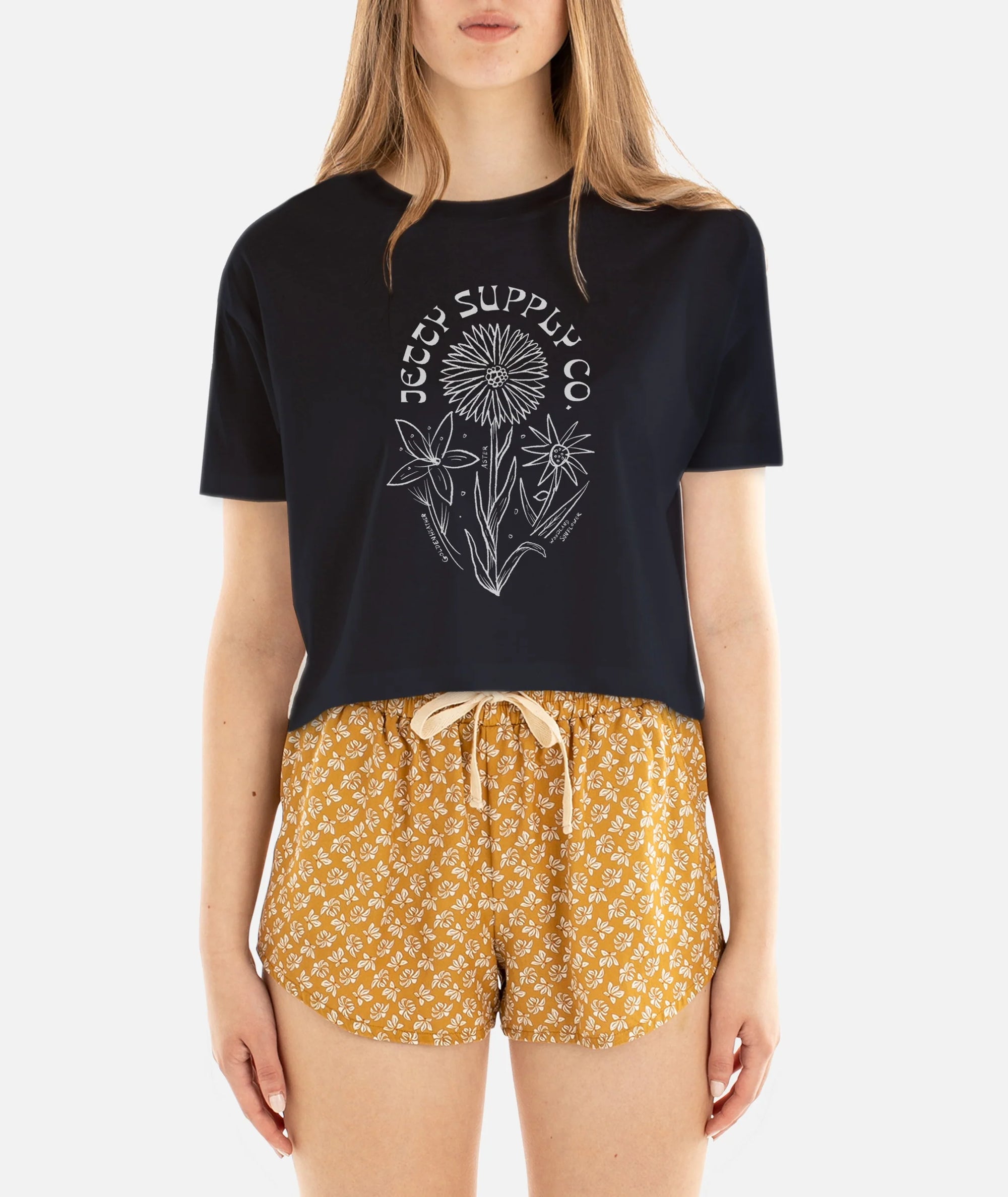Aster Cropped Tee
