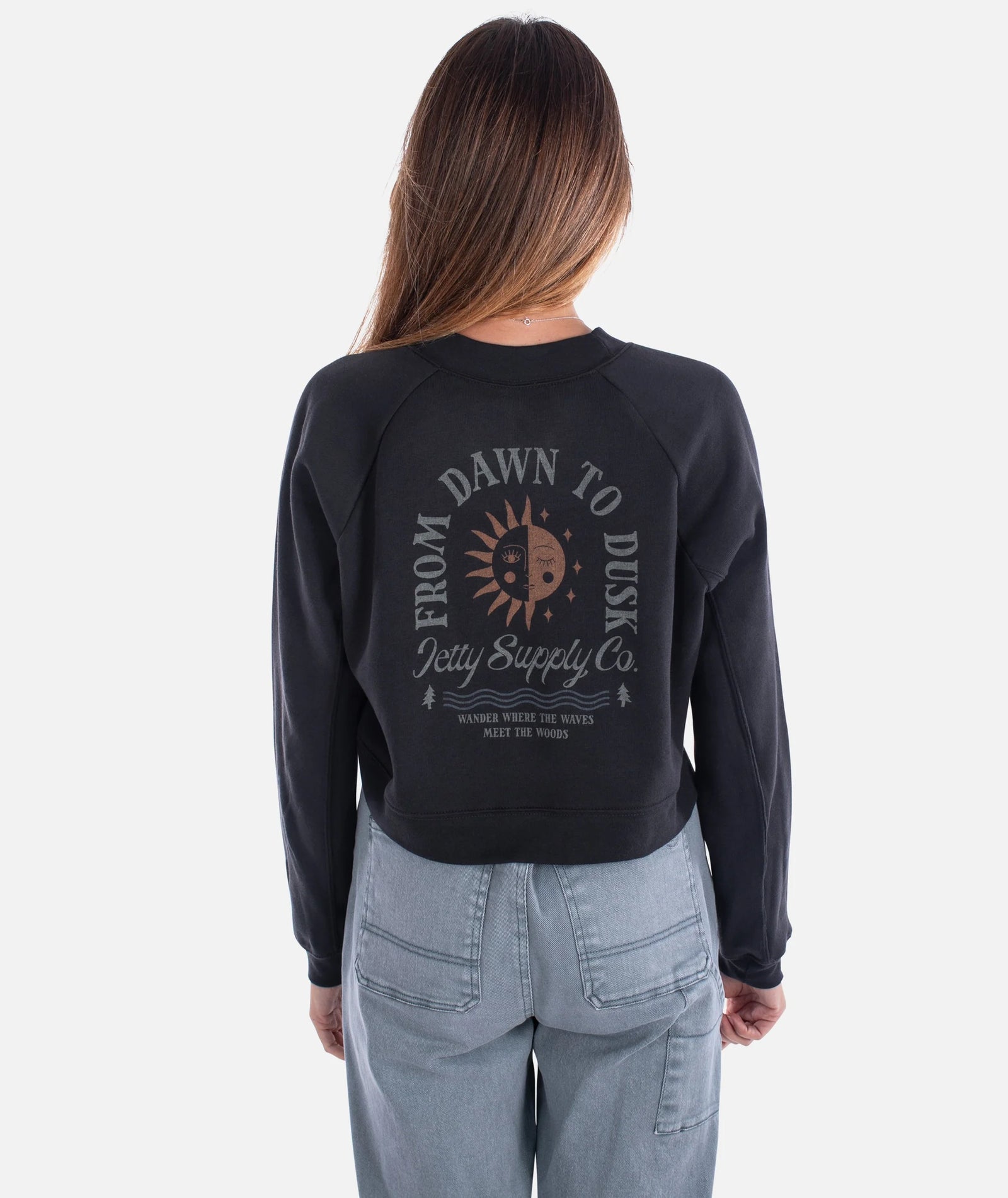 Dawn to Dust Crewneck - Charcoal