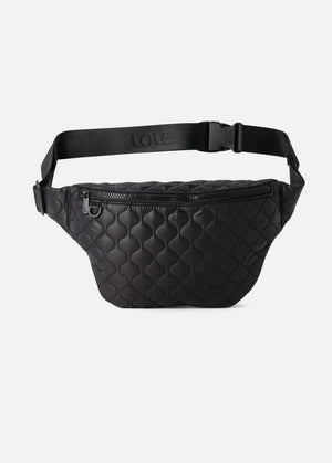 Taylor Quilted Belt Bag - Black