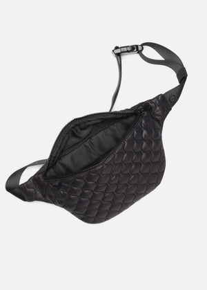 Taylor Quilted Belt Bag - Black
