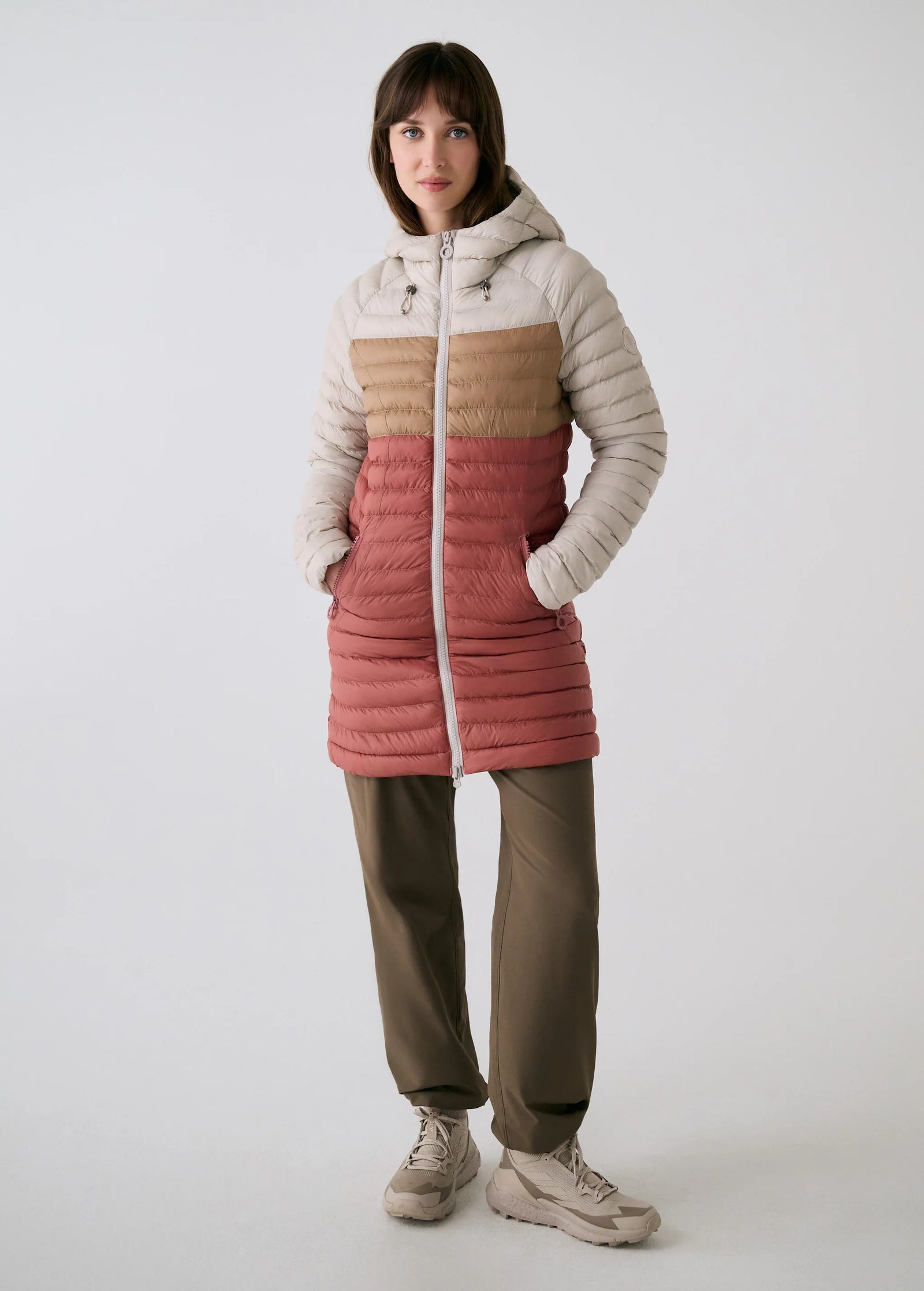 Valley Synth Down Jacket - Desert Rose