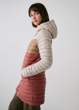 Valley Synth Down Jacket - Desert Rose