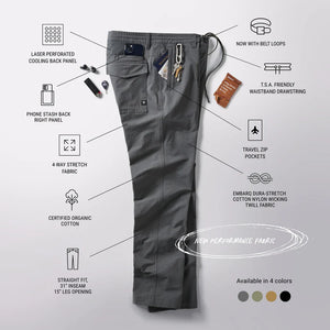 Layover Pro Traveler Pants - Dark Khaki