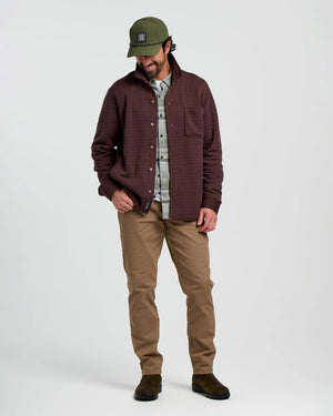 Men's Downvalley Overshirt - Chestnut