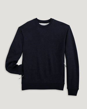 Men's Bamboo Northcoast Fleece Crew - Black