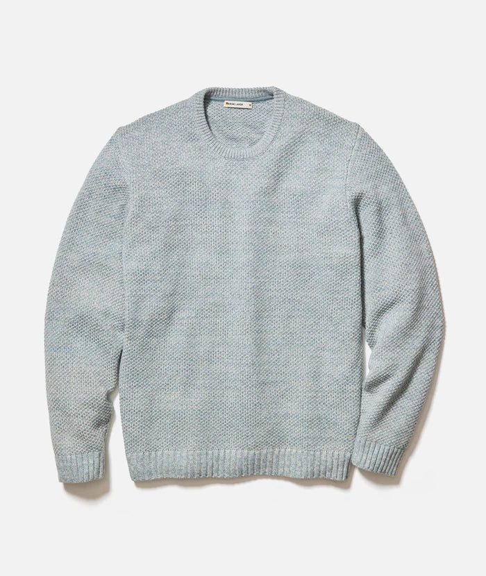 Marl Crew Sweater - Topaz