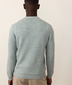 Marl Crew Sweater - Topaz