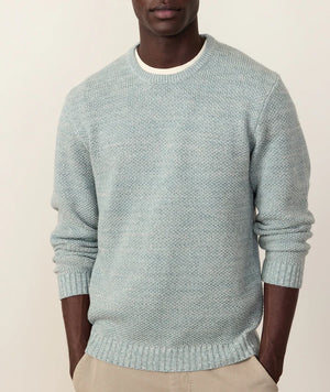 Marl Crew Sweater - Topaz