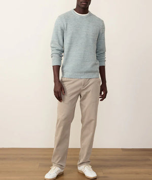Marl Crew Sweater - Topaz