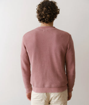 Roll Neck Sweater - Withered Rose