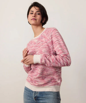Reversible Raglan - Rose Space Dye