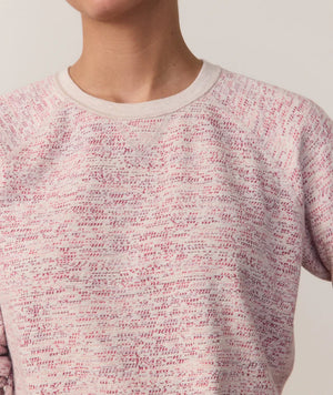 Reversible Raglan - Rose Space Dye