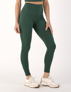High Waist Pure Legging: Forest