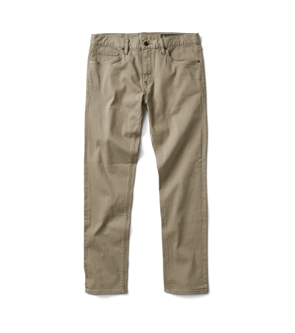 HWY 133 Slim Fit Broken Twill Jeans - Desert Khaki