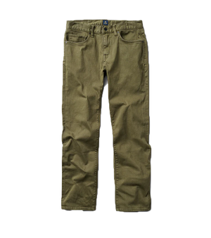 HWY 128 Straight Fit Broken Twill Jeans - Dark Military