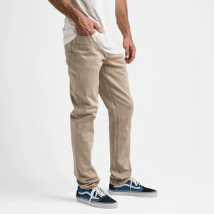 HWY 133 Slim Fit Broken Twill Jeans - Desert Khaki